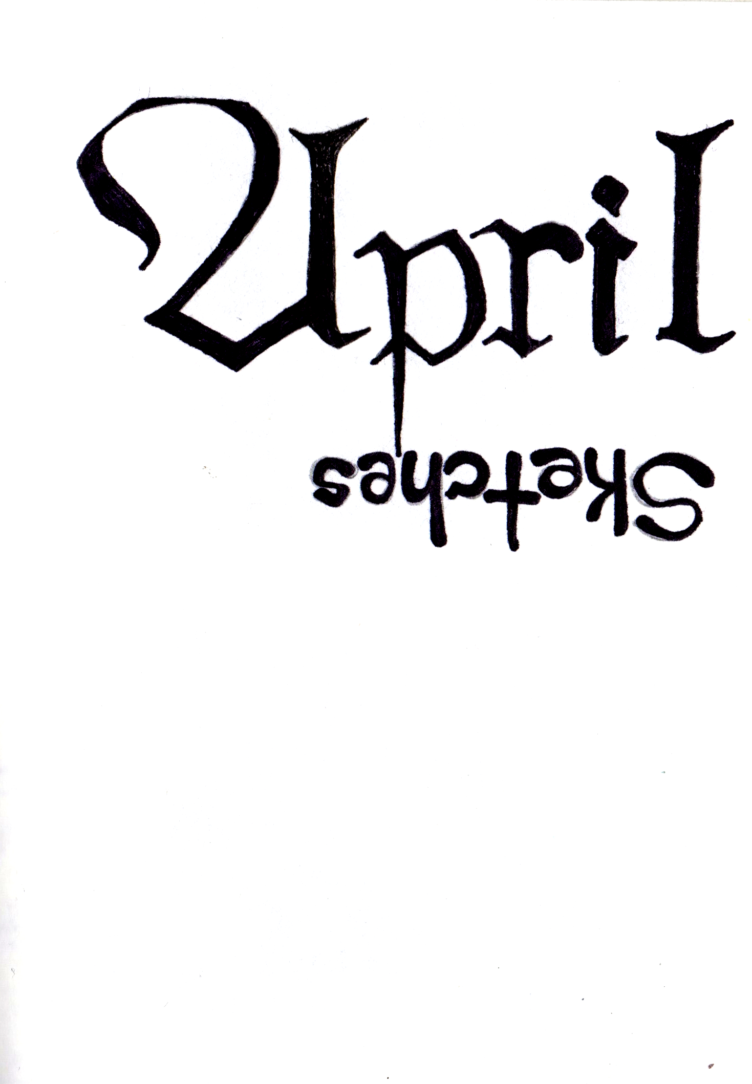 April Sketches